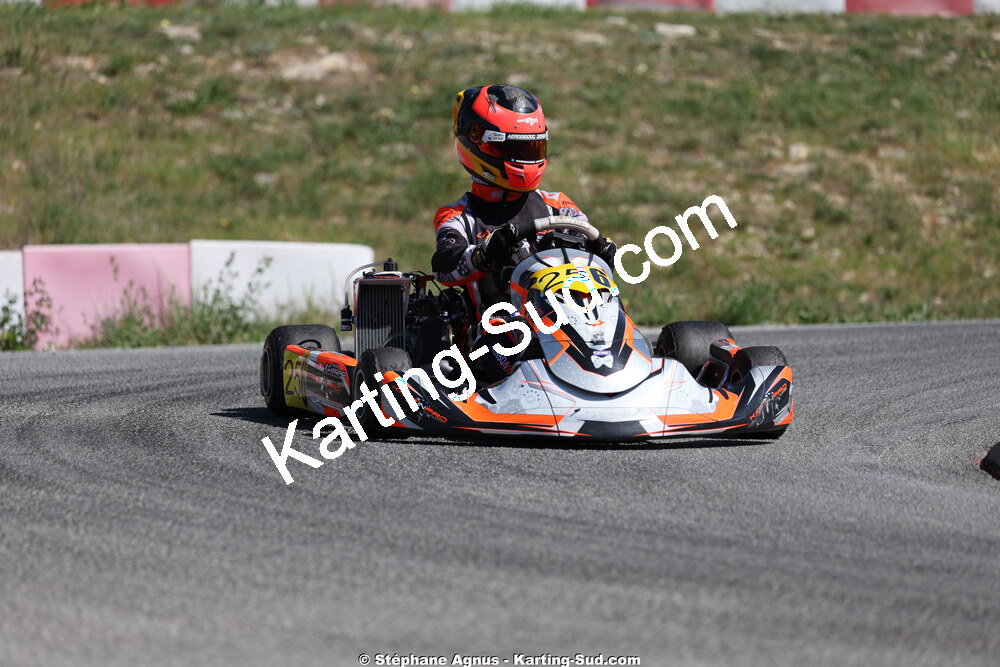 18 & 19/04/2026 : 3ème manche du Championnat de Ligue PACA à Brignoles (photos Stéphane Agnus) 2026 — karting