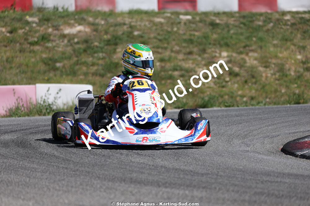 18 & 19/04/2026 : 3ème manche du Championnat de Ligue PACA à Brignoles (photos Stéphane Agnus) 2026 — karting