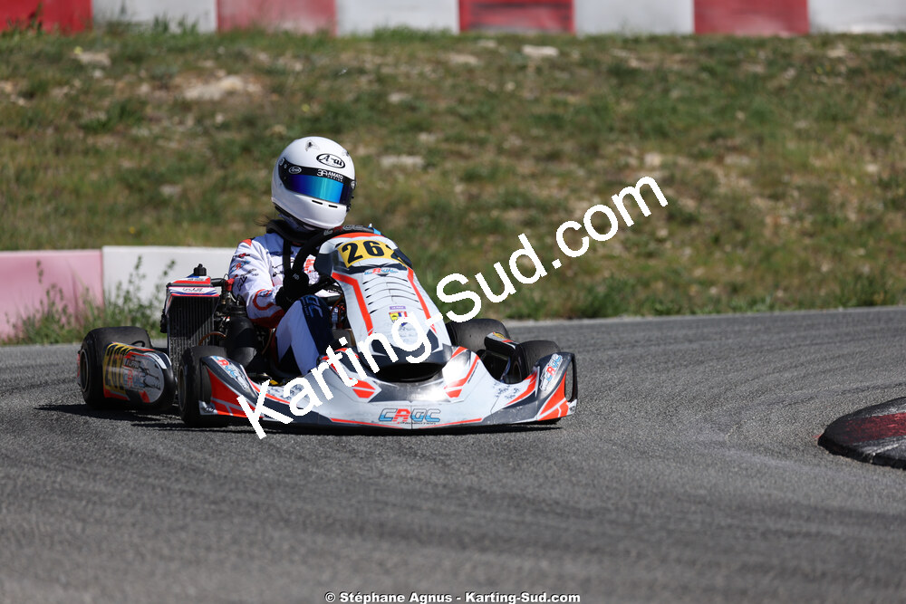 18 & 19/04/2026 : 3ème manche du Championnat de Ligue PACA à Brignoles (photos Stéphane Agnus) 2026 — karting