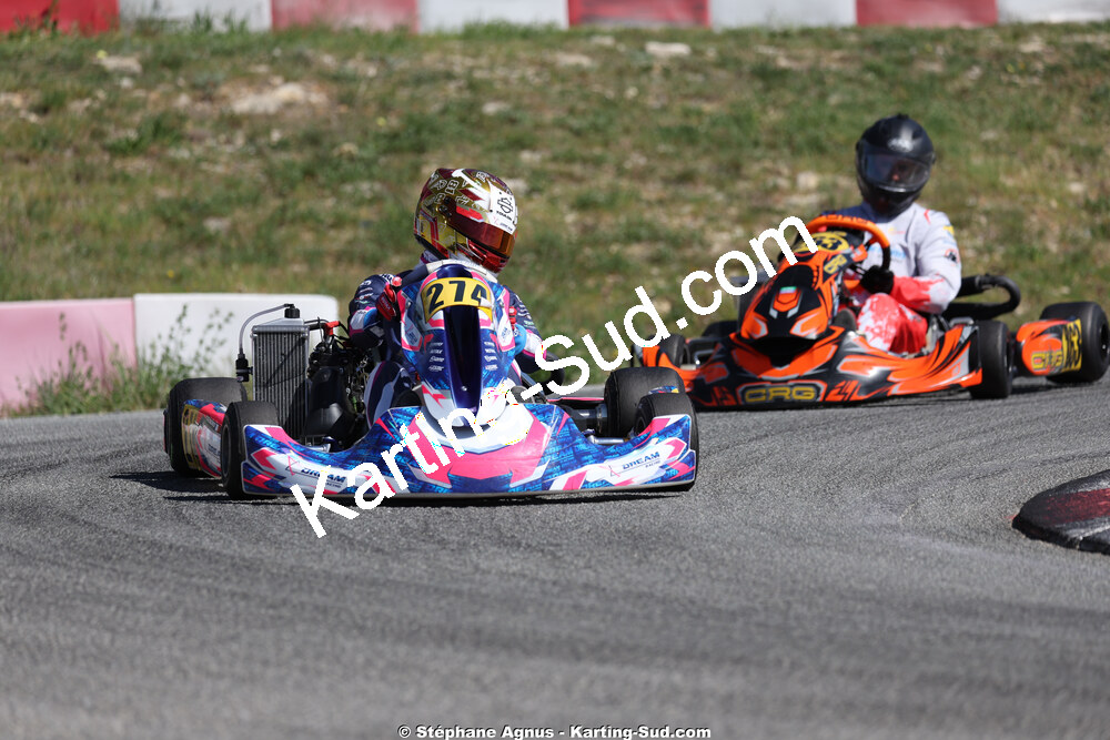 18 & 19/04/2026 : 3ème manche du Championnat de Ligue PACA à Brignoles (photos Stéphane Agnus) 2026 — karting