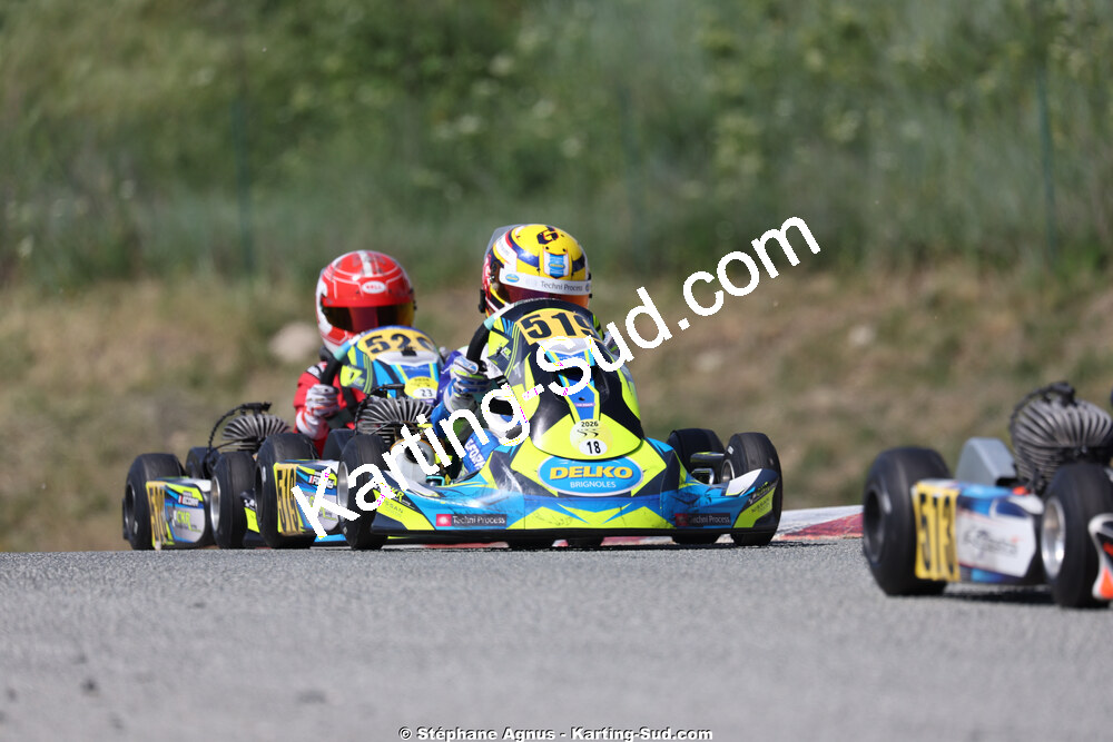 18 & 19/04/2026 : 3ème manche du Championnat de Ligue PACA à Brignoles (photos Stéphane Agnus) 2026 — karting