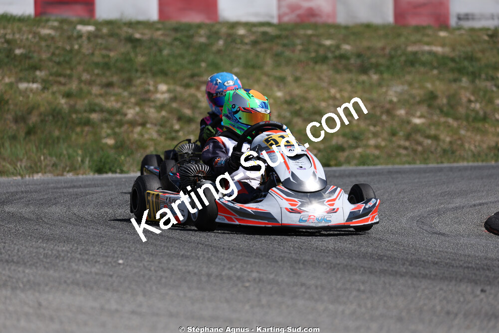 18 & 19/04/2026 : 3ème manche du Championnat de Ligue PACA à Brignoles (photos Stéphane Agnus) 2026 — karting
