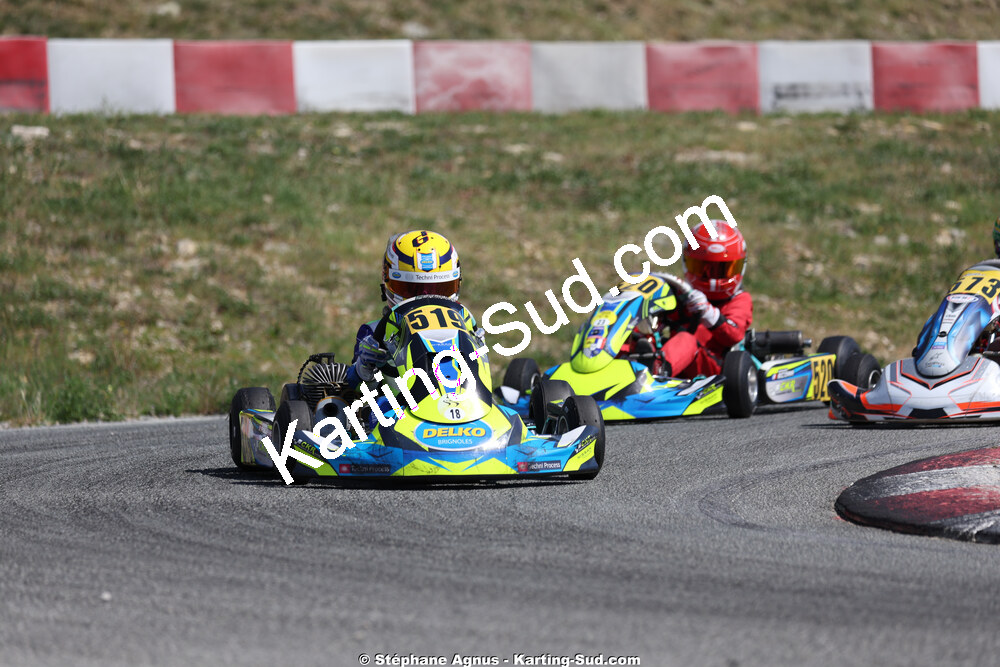 18 & 19/04/2026 : 3ème manche du Championnat de Ligue PACA à Brignoles (photos Stéphane Agnus) 2026 — karting