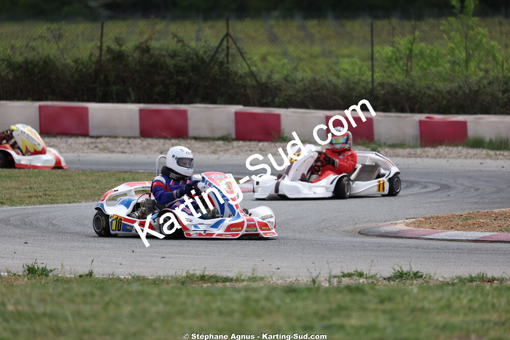 18 & 19/04/2026 : 3ème manche du Championnat de Ligue PACA à Brignoles (photos Stéphane Agnus) 2026 — karting