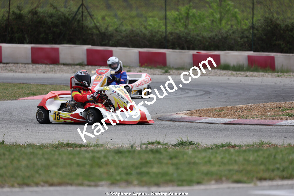 18 & 19/04/2026 : 3ème manche du Championnat de Ligue PACA à Brignoles (photos Stéphane Agnus) 2026 — karting