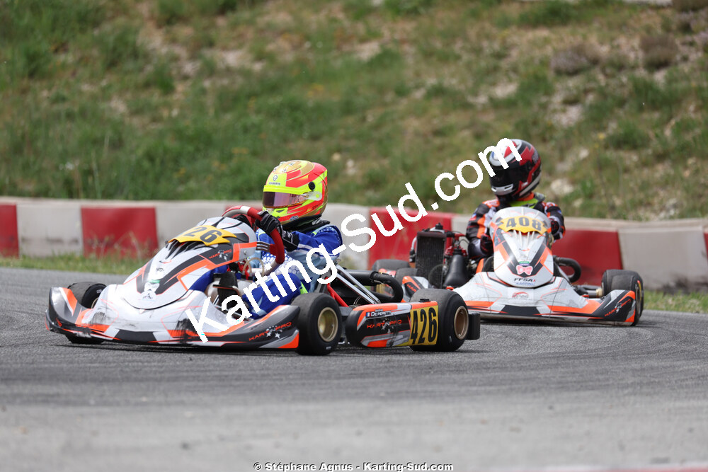 18 & 19/04/2026 : 3ème manche du Championnat de Ligue PACA à Brignoles (photos Stéphane Agnus) 2026 — karting