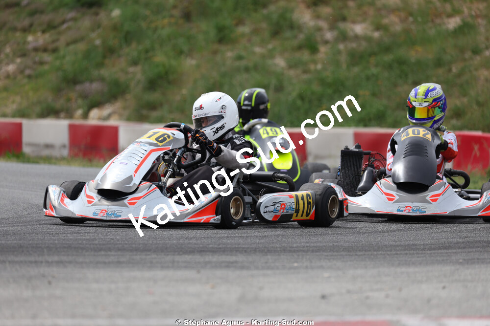 18 & 19/04/2026 : 3ème manche du Championnat de Ligue PACA à Brignoles (photos Stéphane Agnus) 2026 — karting