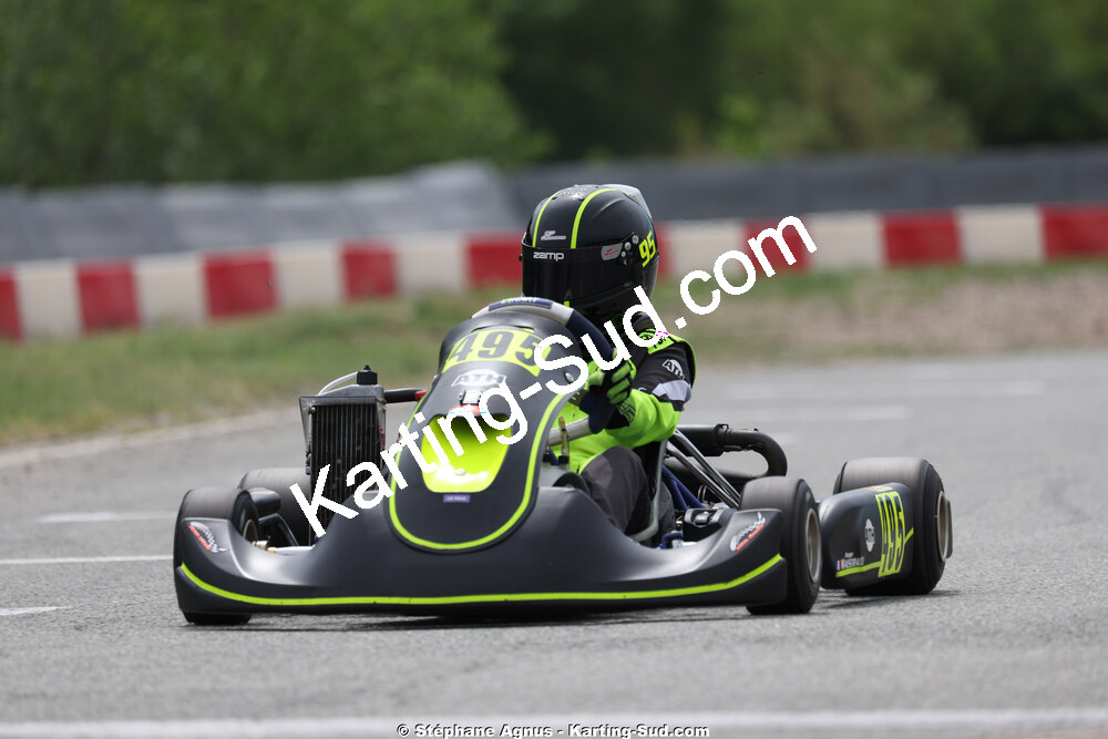 Ange MAESTRACCI — 18 & 19/04/2026 : 3ème manche du Championnat de Ligue PACA à Brignoles (photos Stéphane Agnus) 2026 — karting