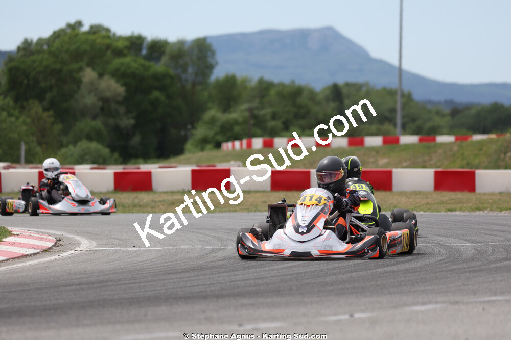 18 & 19/04/2026 : 3ème manche du Championnat de Ligue PACA à Brignoles (photos Stéphane Agnus) 2026 — karting