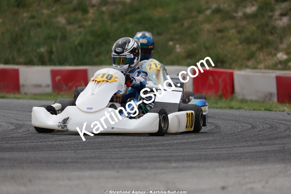 18 & 19/04/2026 : 3ème manche du Championnat de Ligue PACA à Brignoles (photos Stéphane Agnus) 2026 — karting