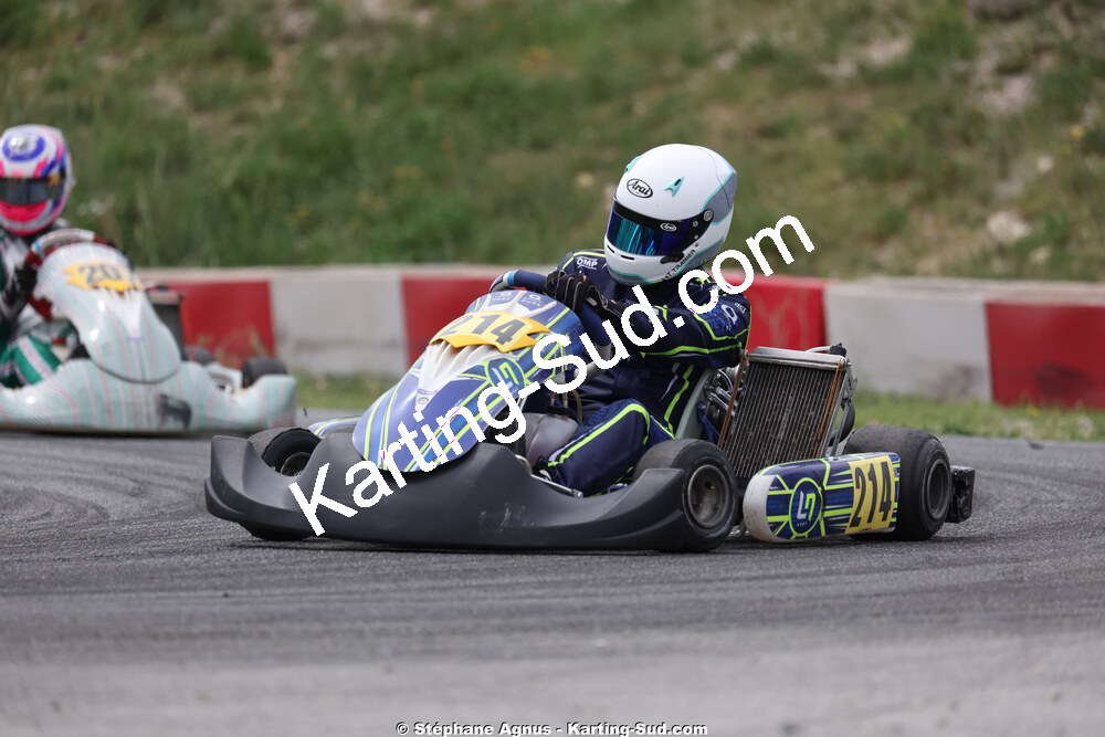 18 & 19/04/2026 : 3ème manche du Championnat de Ligue PACA à Brignoles (photos Stéphane Agnus) 2026 — karting