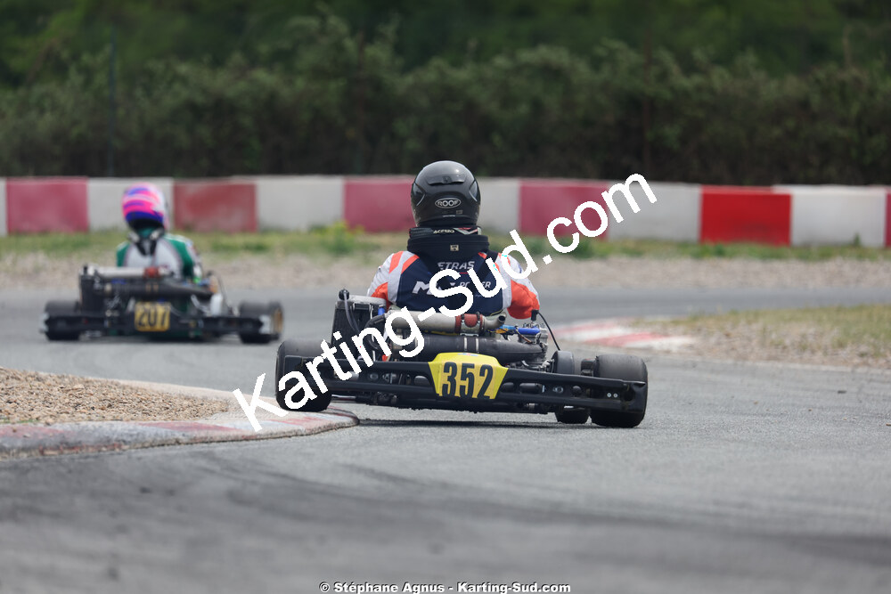 18 & 19/04/2026 : 3ème manche du Championnat de Ligue PACA à Brignoles (photos Stéphane Agnus) 2026 — karting