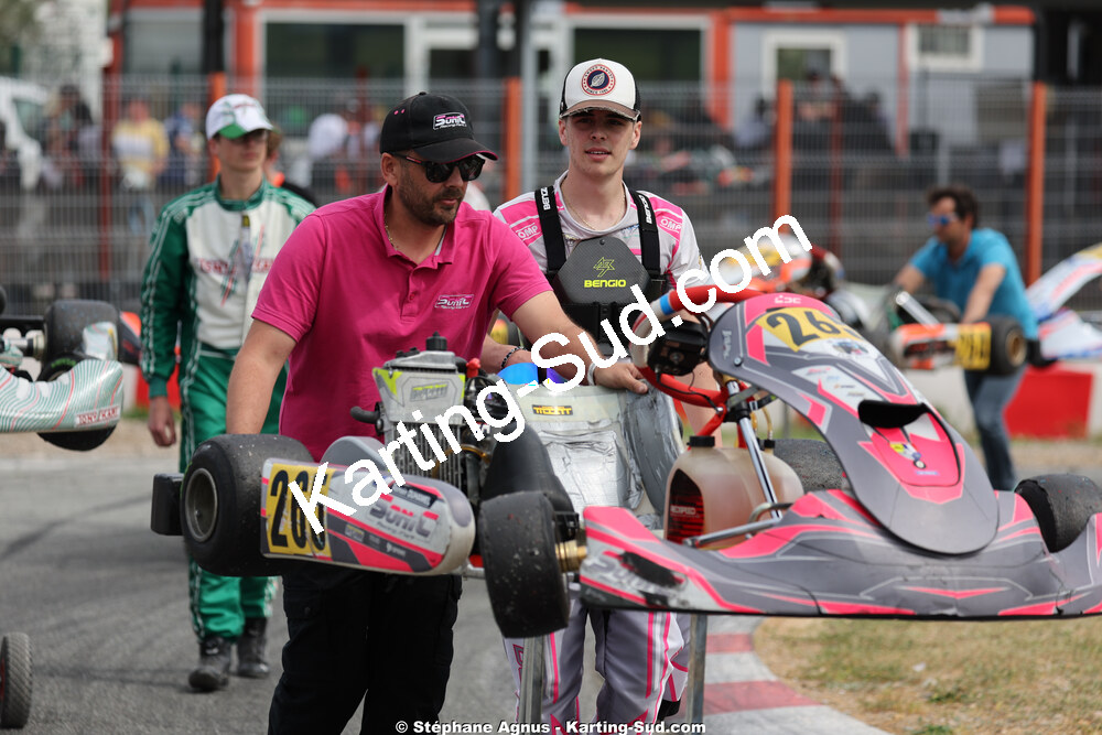 18 & 19/04/2026 : 3ème manche du Championnat de Ligue PACA à Brignoles (photos Stéphane Agnus) 2026 — karting
