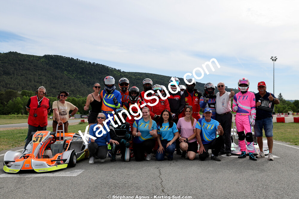 18 & 19/04/2026 : 3ème manche du Championnat de Ligue PACA à Brignoles (photos Stéphane Agnus) 2026 — karting