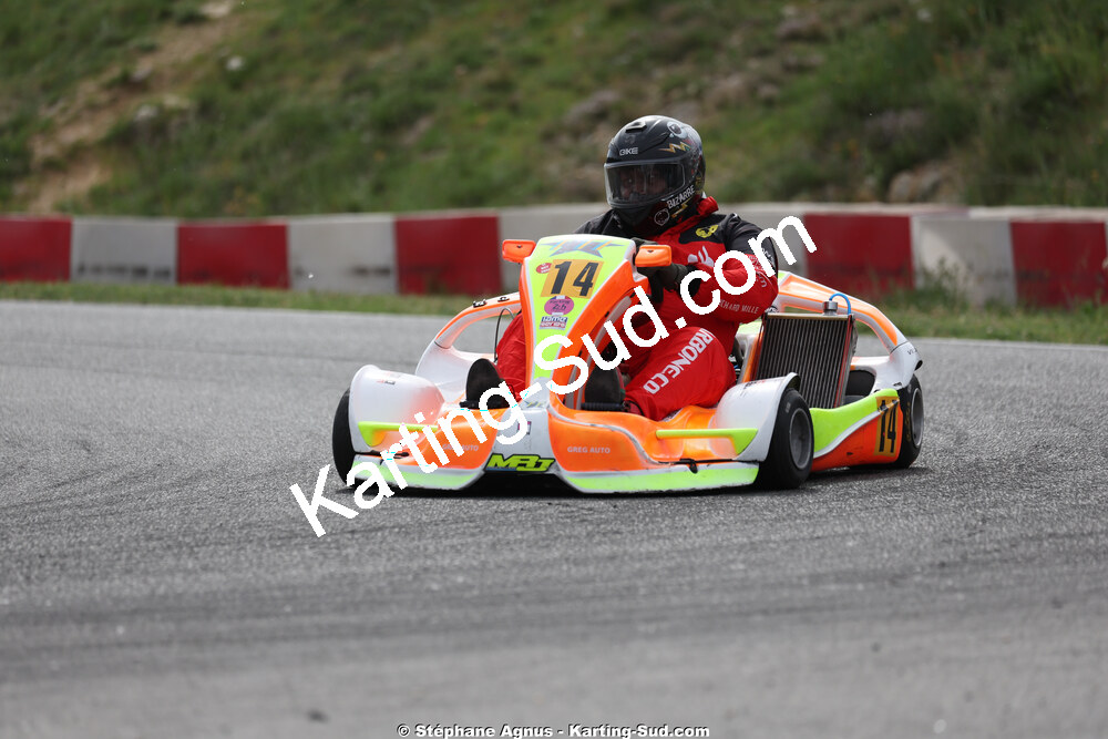 18 & 19/04/2026 : 3ème manche du Championnat de Ligue PACA à Brignoles (photos Stéphane Agnus) 2026 — karting