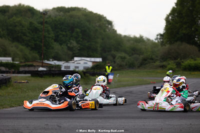 19/04/2026 : 2ème manche du Trophée Ufolep Kart Nouvelle Aquitaine à Lescar (photos Marc Belly) 2026 — karting