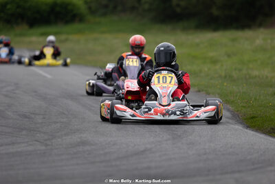 19/04/2026 : 2ème manche du Trophée Ufolep Kart Nouvelle Aquitaine à Lescar (photos Marc Belly) 2026 — karting