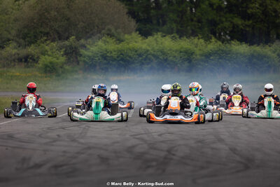 19/04/2026 : 2ème manche du Trophée Ufolep Kart Nouvelle Aquitaine à Lescar (photos Marc Belly) 2026 — karting