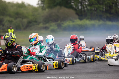19/04/2026 : 2ème manche du Trophée Ufolep Kart Nouvelle Aquitaine à Lescar (photos Marc Belly) 2026 — karting