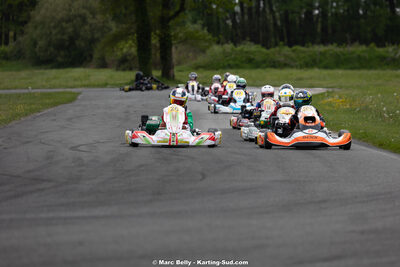 19/04/2026 : 2ème manche du Trophée Ufolep Kart Nouvelle Aquitaine à Lescar (photos Marc Belly) 2026 — karting