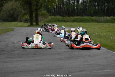 19/04/2026 : 2ème manche du Trophée Ufolep Kart Nouvelle Aquitaine à Lescar (photos Marc Belly) 2026 — karting