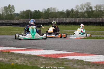 19/04/2026 : 2ème manche du Trophée Ufolep Kart Nouvelle Aquitaine à Lescar (photos Marc Belly) 2026 — karting