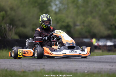 19/04/2026 : 2ème manche du Trophée Ufolep Kart Nouvelle Aquitaine à Lescar (photos Marc Belly) 2026 — karting