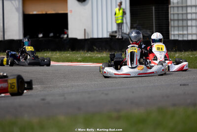 19/04/2026 : 2ème manche du Trophée Ufolep Kart Nouvelle Aquitaine à Lescar (photos Marc Belly) 2026 — karting