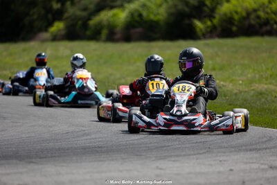 19/04/2026 : 2ème manche du Trophée Ufolep Kart Nouvelle Aquitaine à Lescar (photos Marc Belly) 2026 — karting