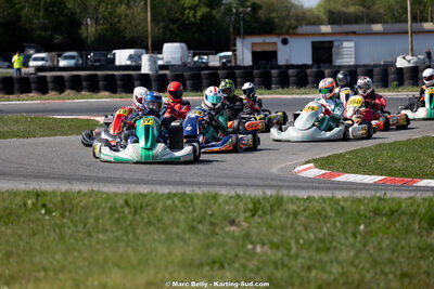 19/04/2026 : 2ème manche du Trophée Ufolep Kart Nouvelle Aquitaine à Lescar (photos Marc Belly) 2026 — karting