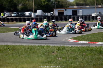 19/04/2026 : 2ème manche du Trophée Ufolep Kart Nouvelle Aquitaine à Lescar (photos Marc Belly) 2026 — karting