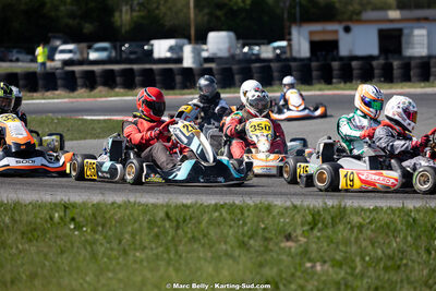 19/04/2026 : 2ème manche du Trophée Ufolep Kart Nouvelle Aquitaine à Lescar (photos Marc Belly) 2026 — karting