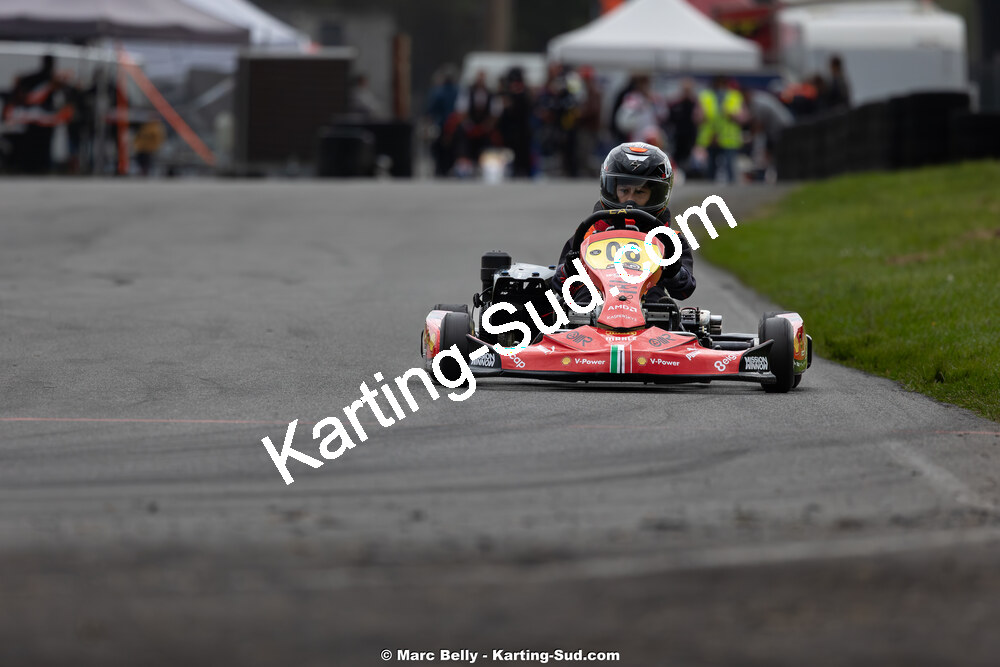 Kenzo LANNES — 19/04/2026 : 2ème manche du Trophée Ufolep Kart Nouvelle Aquitaine à Lescar (photos Marc Belly) 2026 — karting