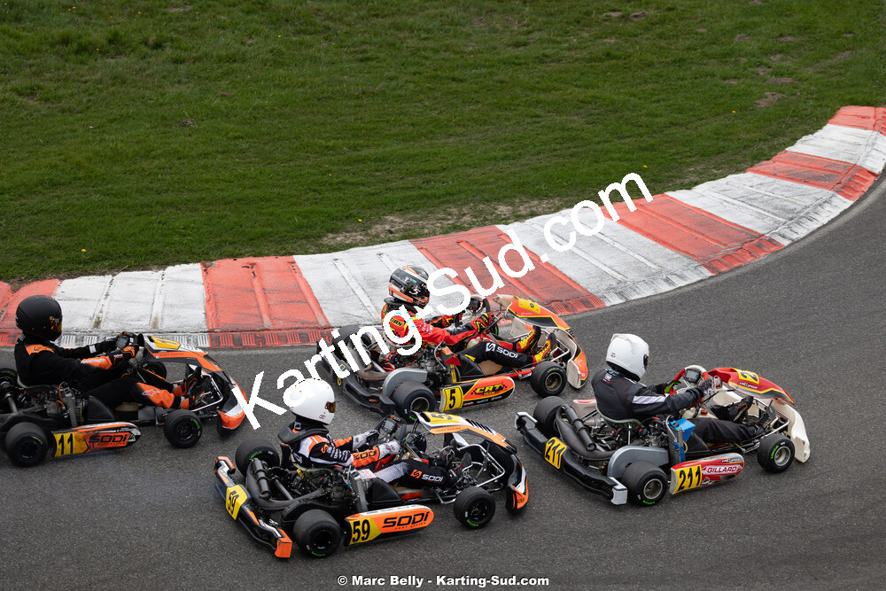 19/04/2026 : 2ème manche du Trophée Ufolep Kart Nouvelle Aquitaine à Lescar (photos Marc Belly) 2026 — karting