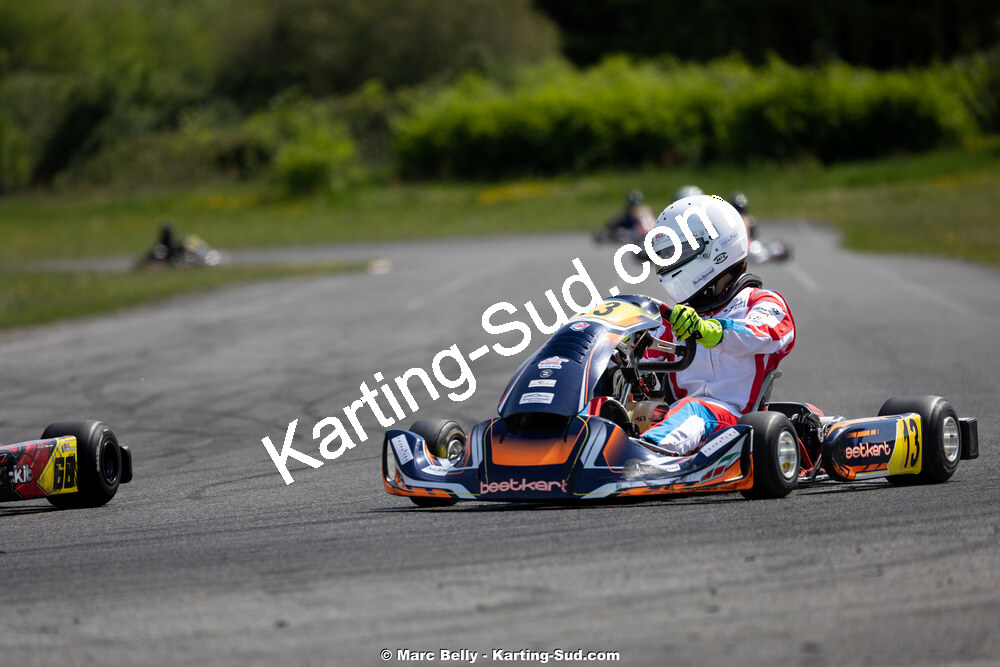 19/04/2026 : 2ème manche du Trophée Ufolep Kart Nouvelle Aquitaine à Lescar (photos Marc Belly) 2026 — karting