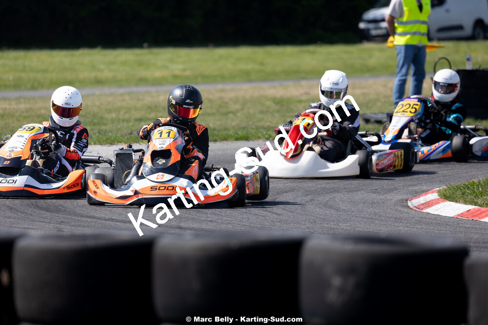 19/04/2026 : 2ème manche du Trophée Ufolep Kart Nouvelle Aquitaine à Lescar (photos Marc Belly) 2026 — karting