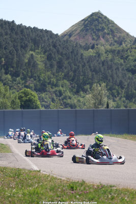 KA100 — 25 & 26/04/2026 : 3ème manche du Championnat du Sud à Alès (photos Stéphane Agnus) 2026 — karting
