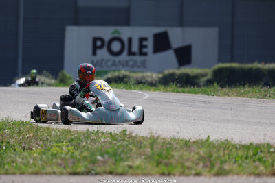 Andy SOULIER — 25 & 26/04/2026 : 3ème manche du Championnat du Sud à Alès (photos Stéphane Agnus) 2026 — karting
