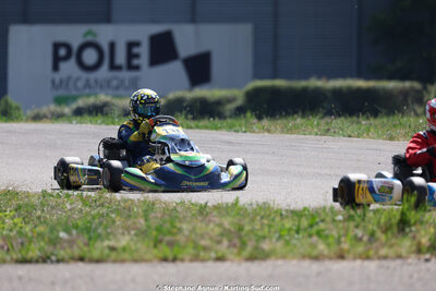 Dayan SERANO — 25 & 26/04/2026 : 3ème manche du Championnat du Sud à Alès (photos Stéphane Agnus) 2026 — karting