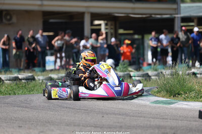 Raphaël TEISSIER — 25 & 26/04/2026 : 3ème manche du Championnat du Sud à Alès (photos Stéphane Agnus) 2026 — karting