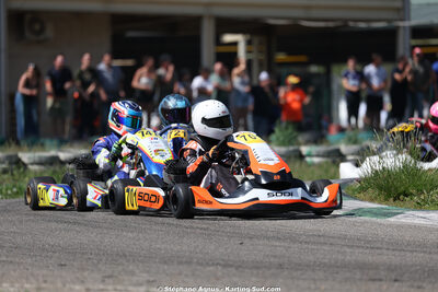 Maxence MACARDIER — 25 & 26/04/2026 : 3ème manche du Championnat du Sud à Alès (photos Stéphane Agnus) 2026 — karting