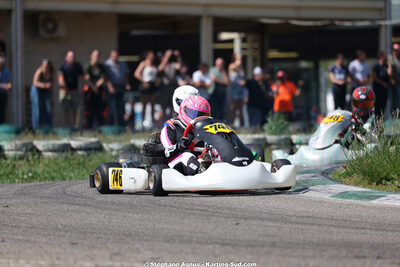 Lizzie CAZOT — 25 & 26/04/2026 : 3ème manche du Championnat du Sud à Alès (photos Stéphane Agnus) 2026 — karting