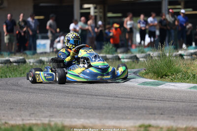 Dayan SERANO — 25 & 26/04/2026 : 3ème manche du Championnat du Sud à Alès (photos Stéphane Agnus) 2026 — karting