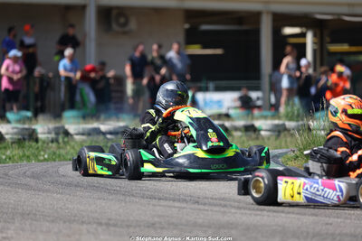 Louca BOUSQUIERES — 25 & 26/04/2026 : 3ème manche du Championnat du Sud à Alès (photos Stéphane Agnus) 2026 — karting