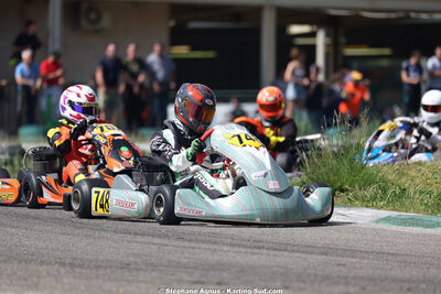Andy SOULIER — 25 & 26/04/2026 : 3ème manche du Championnat du Sud à Alès (photos Stéphane Agnus) 2026 — karting
