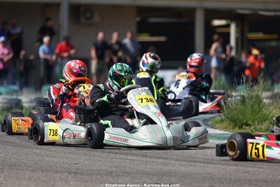 KA100 — 25 & 26/04/2026 : 3ème manche du Championnat du Sud à Alès (photos Stéphane Agnus) 2026 — karting