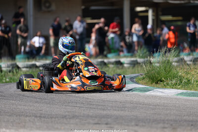 Johan VESQUE MONTAGNAN — 25 & 26/04/2026 : 3ème manche du Championnat du Sud à Alès (photos Stéphane Agnus) 2026 — karting