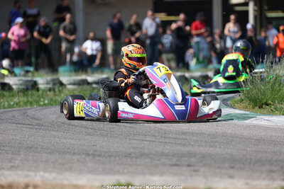 Raphaël TEISSIER — 25 & 26/04/2026 : 3ème manche du Championnat du Sud à Alès (photos Stéphane Agnus) 2026 — karting