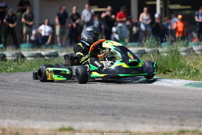 Louca BOUSQUIERES — 25 & 26/04/2026 : 3ème manche du Championnat du Sud à Alès (photos Stéphane Agnus) 2026 — karting