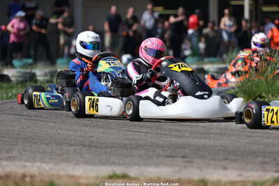 Lizzie CAZOT — 25 & 26/04/2026 : 3ème manche du Championnat du Sud à Alès (photos Stéphane Agnus) 2026 — karting